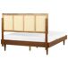 Beliani Cama LED Madera de caucho AURAY 165x204 Beliani Cama LED Madera de caucho AURAY 165x204 Marrón