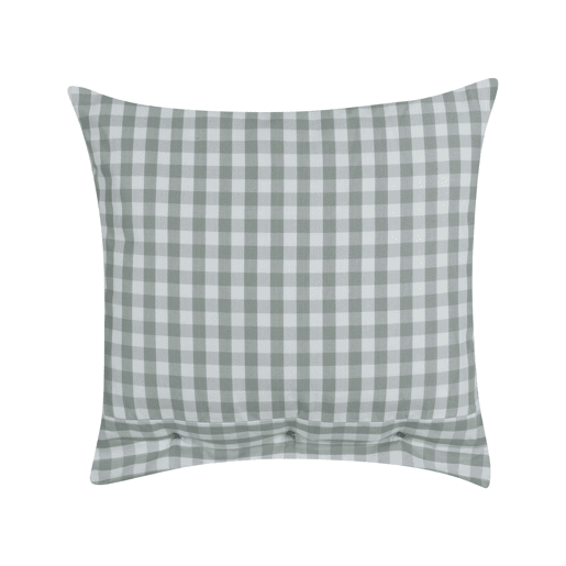 Almofada decorativa TALYA 45 x 45 cm Verde menta Quadriculado