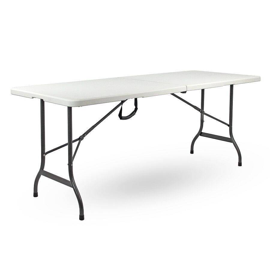 Mesa plegable lisa con estructura de hierro para hostelería o jardín