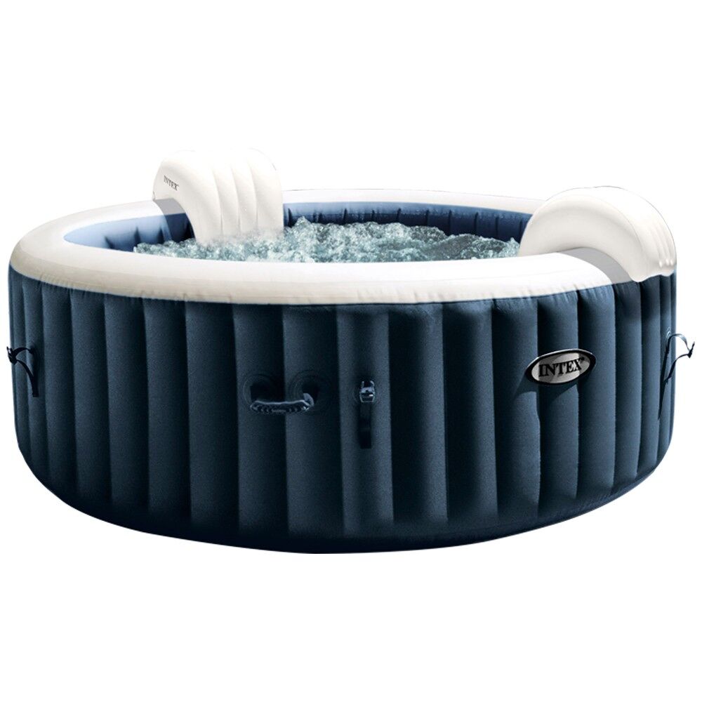 Spa jacuzzi hinchable intex 4 personas bubble massage navy