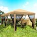 Carpa Plegable Acero, Tela Oxford Outsunny, terraza y jardín Carpa Plegable Acero, Tela Oxford Outsunny, terraza y jardín Crudo