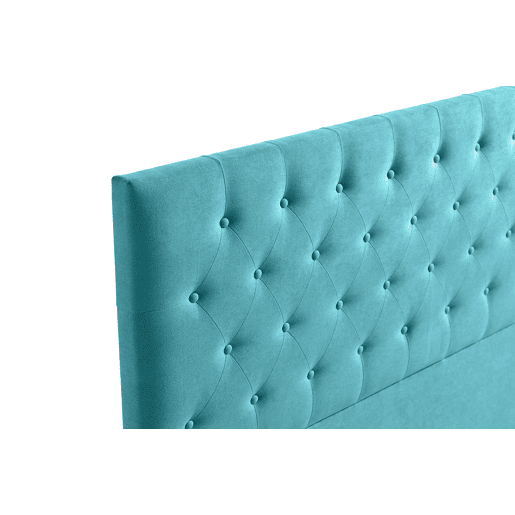 Cabeceira Estofada FERRARA Aqualine 145x120x8 cm - TURQUESA - Moonia Cabeceira Estofada FERRARA Aqualine 145x120x8 cm - TURQUESA - Moonia