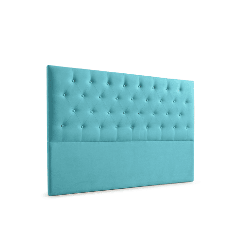 Cabeceira Estofada FERRARA Aqualine 145x120x8 cm - TURQUESA - Moonia Cabeceira Estofada FERRARA Aqualine 145x120x8 cm - TURQUESA - Moonia
