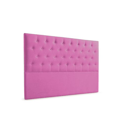 Cabeceira Estofada FERRARA Aqualine 90x120x8 cm - Fúcsia - Moonia