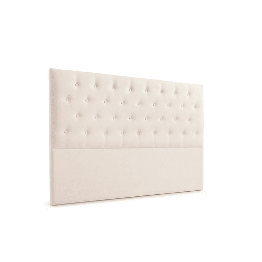 Cabeceira Estofada FERRARA Aqualine 170x120x8 cm - BEGE - Moonia