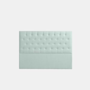 Cabeceira Estofada FERRARA Aqualine 145x120x8 cm - VERDE ÁGUA - Moonia
