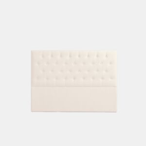 Cabeceira Estofada FERRARA Aqualine 160x120x8 cm - BEGE - Moonia