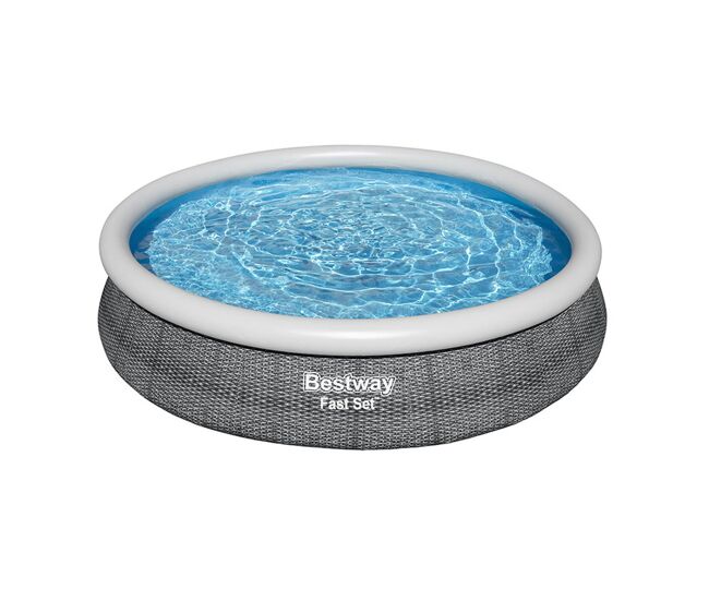 Piscina hinchable bestway 366 x 76 cm gris 5377 l