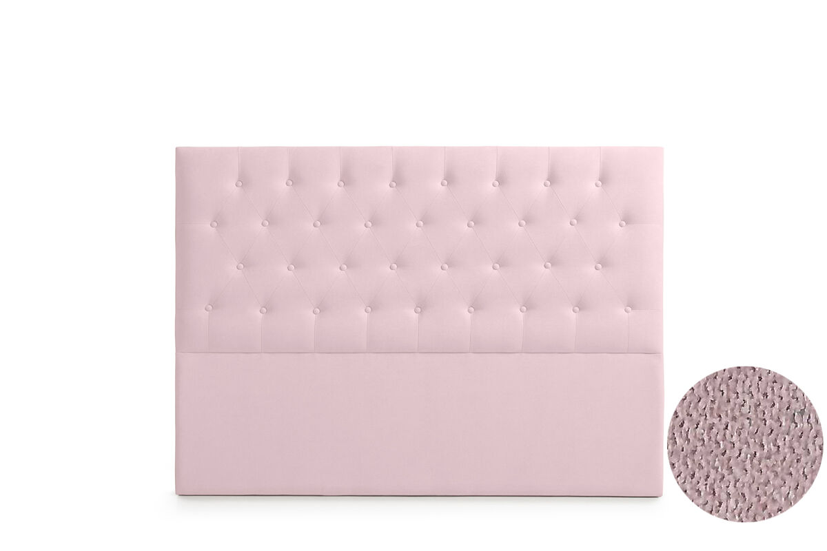 Cabecero Tapizado FERRARA Acualine 100 Rosa Talco