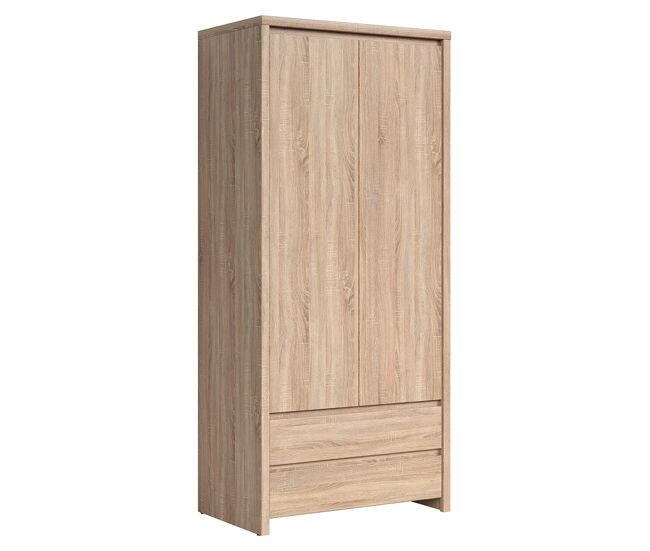Armario 2 puertas 2 cajones soren madera