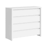 Cómoda 4 gavetas Soren Branco