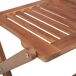 6 Sillas de jardín plegables de madera con cojines 6 Sillas de jardín plegables de madera con cojines Antracita
