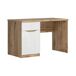 Escritorio 1 cajón 1 puerta June Escritorio 1 cajón 1 puerta June Natural/ Blanco