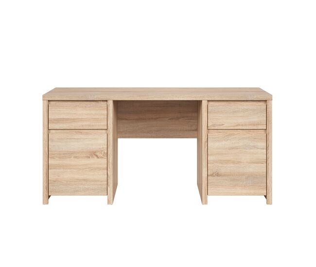Escritorio 2 puertas 2 cajones soren madera
