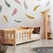 Cama infantil de madera CP Mila 96x209 Cama infantil de madera CP Mila 96x209 Natural