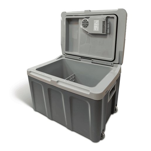 Briebe CF1155 Geleira Eléctrica 40L, Refrigerador Eléctrico Portátil, Campismo Viagens 12V  220 - 240V, Refrigeração e Aquecimento, 58 , Cinza