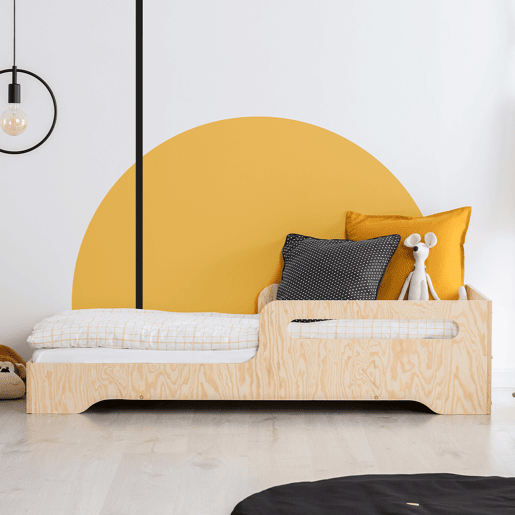 Cama 90x190 com estrado de ripas Ambre Bois