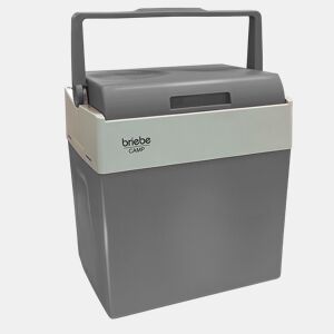 Briebe CF1153 Geleira Eléctrica 28L, Refrigerador Eléctrico Portátil, Campismo Viagens 12V  220 - 240V, Refrigeração e Aquecimento, 55, Cinza