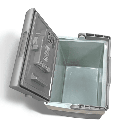 Briebe CF1153 Geleira Eléctrica 28L, Refrigerador Eléctrico Portátil, Campismo Viagens 12V  220 - 240V, Refrigeração e Aquecimento, 55, Cinza