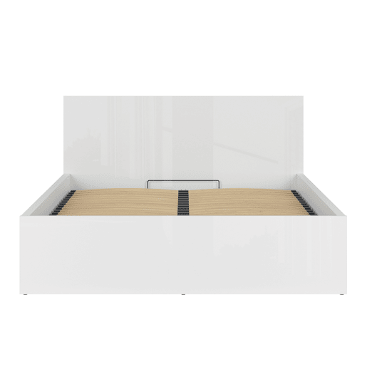 Cama box Edwin Branco 160x200 incluindo base de ripas