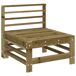Juego de muebles de jardin 7 piezas madera Juego de muebles de jardin 7 piezas madera Blanco