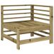 Juego de muebles de jardin 7 piezas madera Juego de muebles de jardin 7 piezas madera Blanco
