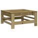Juego de muebles de jardin 7 piezas madera Juego de muebles de jardin 7 piezas madera Blanco