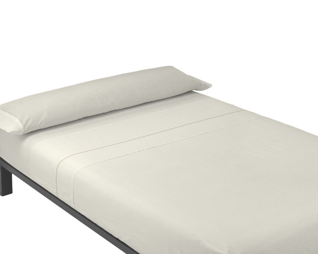 Juego de sábanas tres piezas liso beige cama de 105cm donegal collections