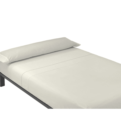 A folha lisa de três partes ajustou Bege da cama de 105cm Donegal Collections