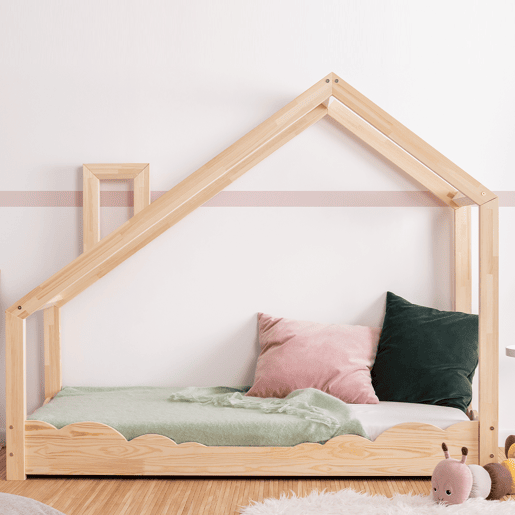 Cama cabana 70x140 base de ripas incluída Carla Bois