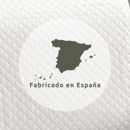Capa protetora acolchoada para sofá de 1 lugar ecru Donegal Collections