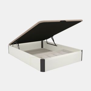 Sommier rebatível Luxury Plus 3D Branco - Grafite 135x190 cm