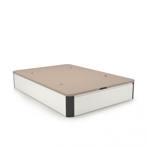 Sommier rebatível Luxury Plus 3D Branco - Grafite 135x190 cm
