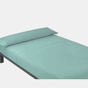 A folha lisa de três partes ajustou Água-Marinha da cama de 90cm Donegal Collections