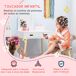 Tocador Infantil MDF, Madera de Pino ZONEKIZ Tocador Infantil MDF, Madera de Pino ZONEKIZ Blanco