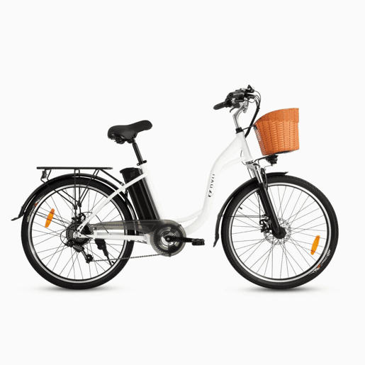 Bicicleta Elétrica DYU C6 26inch 25kmh - Potência 350W, Bateria 36V12.5Ah, Autonomia 40KM Bicicleta Elétrica DYU C6 26inch 25kmh - Potência 350W, Bateria 36V12.5Ah, Autonomia 40KM