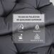 Cojines para silla Poliéster, Algodón Outsunny Cojines para silla Poliéster, Algodón Outsunny Gris Oscuro