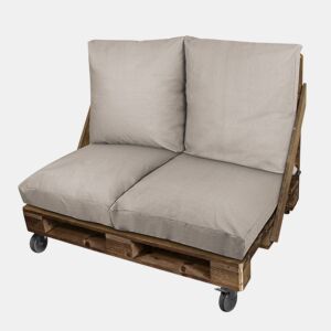 HAPPERS Almofada de chão multi-uso exterior Naylim Mate Pedra 60x60 HAPPERS