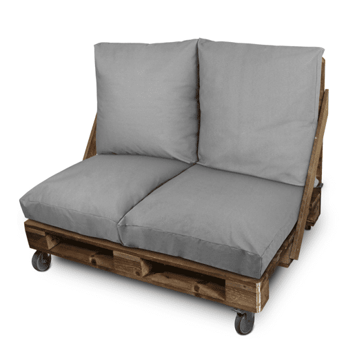 HAPPERS Almofada de chão multi-uso exterior Naylim Mate Cinza Claro 60x60 HAPPERS