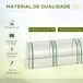 Invernadero de Túnel Plástico, Acero Outsunny Invernadero de Túnel Plástico, Acero Outsunny Transparente