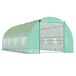 Invernadero Estructura de Metal, PE Outsunny Invernadero Estructura de Metal, PE Outsunny Verde