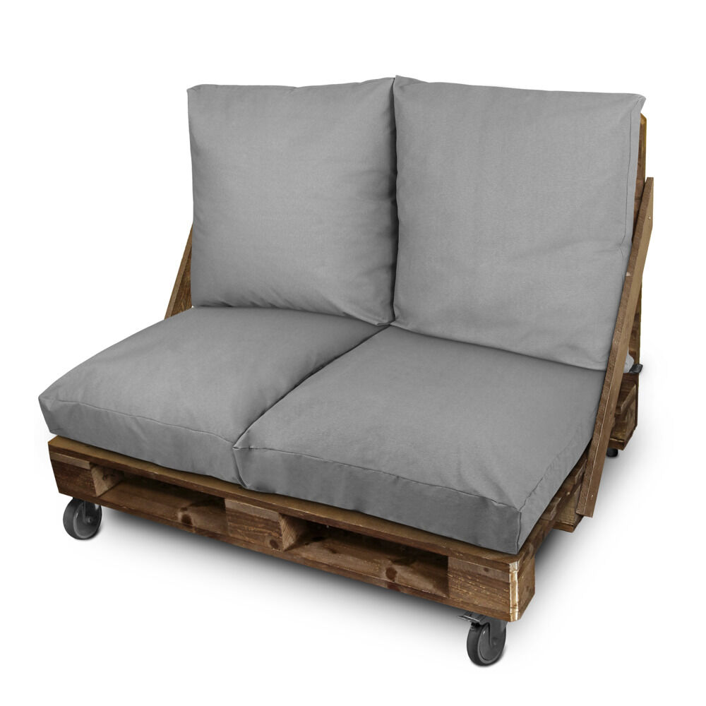 HAPPERS Cojín de suelo multiusos exterior Naylim Mate HAPPERS 60x80 Gris Claro