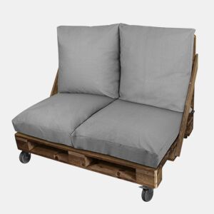 HAPPERS Almofada de chão multi-uso exterior Naylim Mate Cinza Claro 60x80 HAPPERS