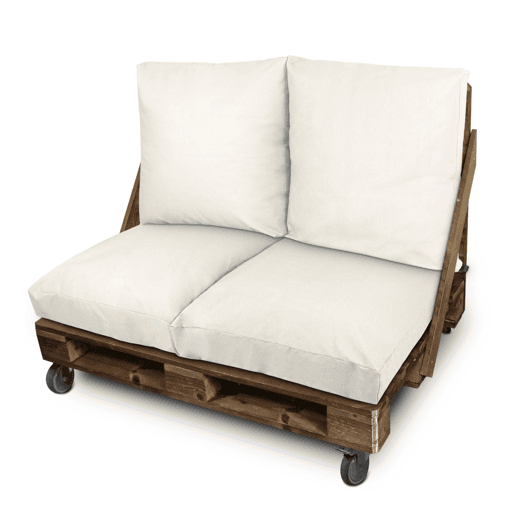 HAPPERS Almofada de chão multi-uso exterior Naylim Mate Cru 60x80 HAPPERS