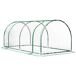 Invernadero Caseta Acero, PVC Outsunny Invernadero Caseta Acero, PVC Outsunny Transparente