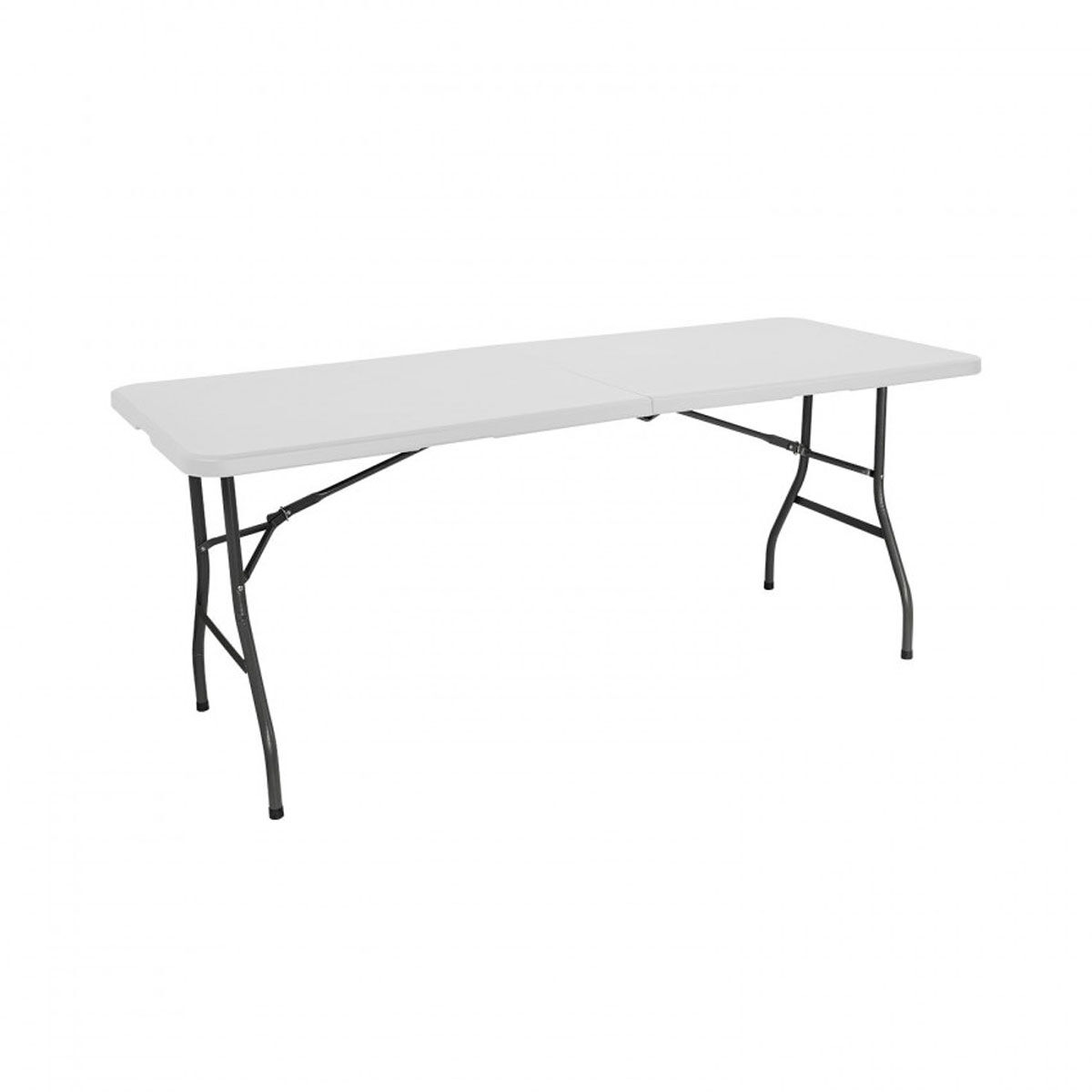 Mesa plegable Rectangular de Resina Mesa exterior Multiusos 180x70