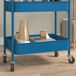 Carrito Auxiliar Acero HOMCOM, hogar - cocina 45 Carrito Auxiliar Acero HOMCOM, hogar - cocina 45 Azul