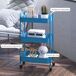 Carrito Auxiliar Acero HOMCOM, hogar - cocina 45 Carrito Auxiliar Acero HOMCOM, hogar - cocina 45 Azul