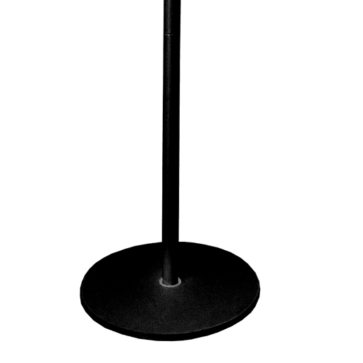 Cabide Sólido Premium 8 Cabides Nyana Home 174x40x40cm Preto