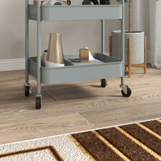 HOMCOM Carrinho Auxiliar de 3 Níveis com Rodas Carrinho de Armazenamento Deslizante com 3 Prateleiras 4 Rodas e 2 Travões para Cozinha Sala 45x30.6x79 cm Azul Claro
